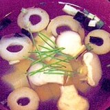 松茸風味✿豆腐のお吸い物